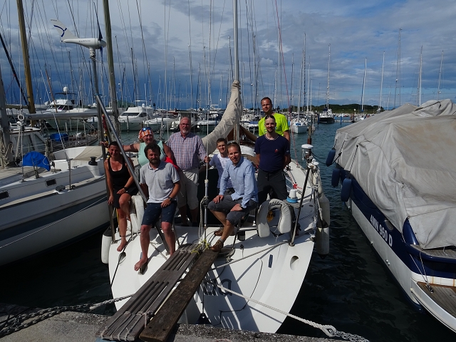 Aqua Spinnakertraining Teamcharter