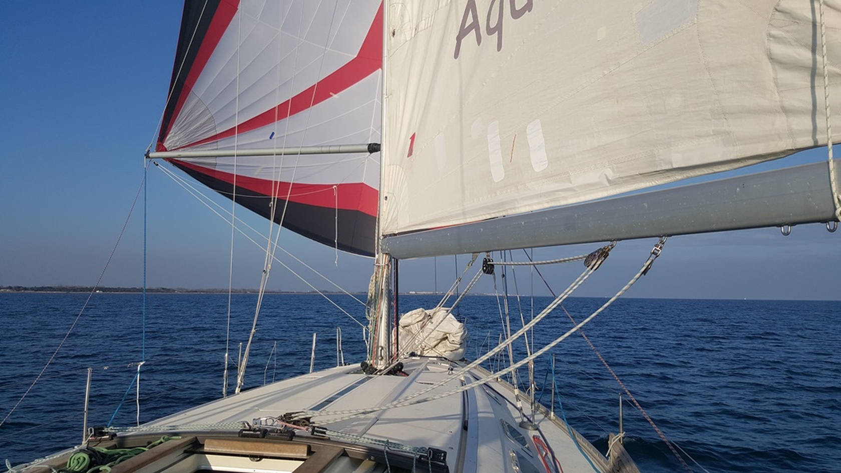 Aqua bei Spiwetter retour von Venedig nach Lignano