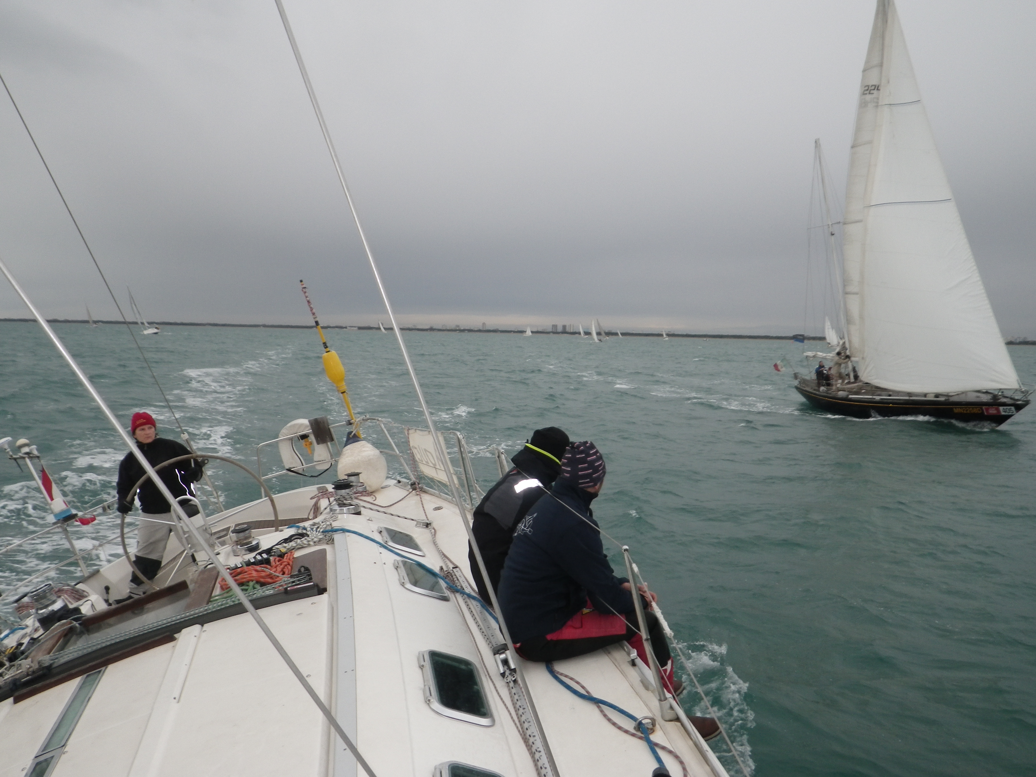 Regatta IceCup vor Lignano - die Aqua dabei